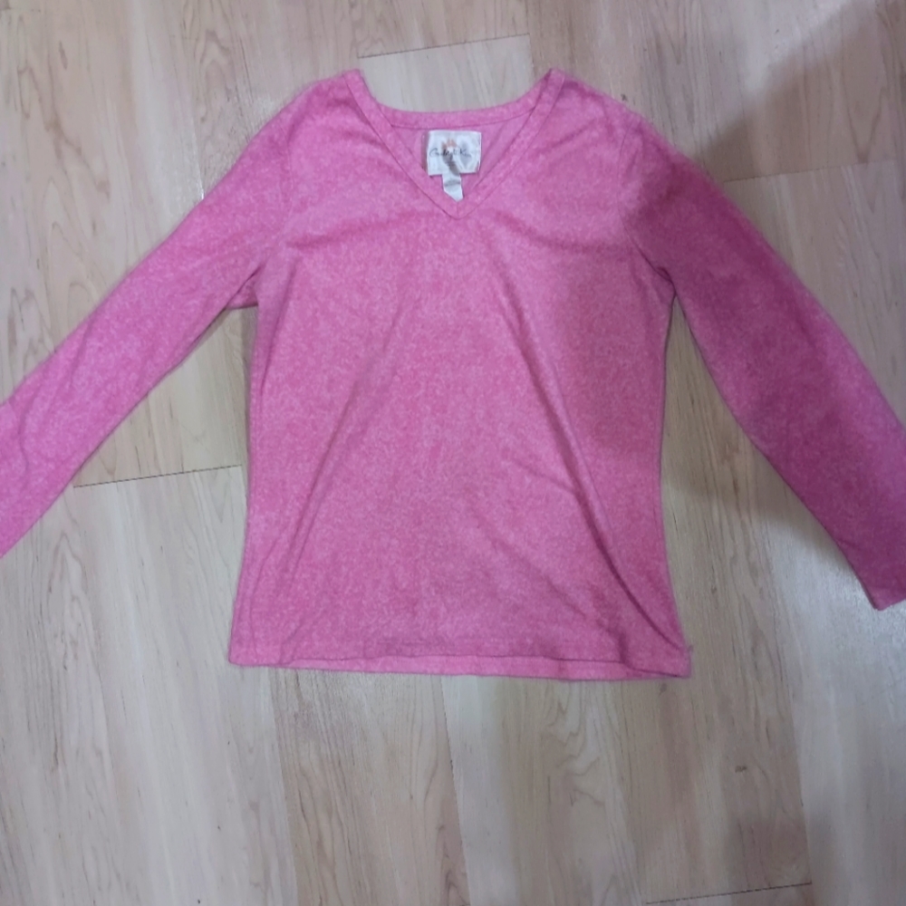 Pink pajama shirt